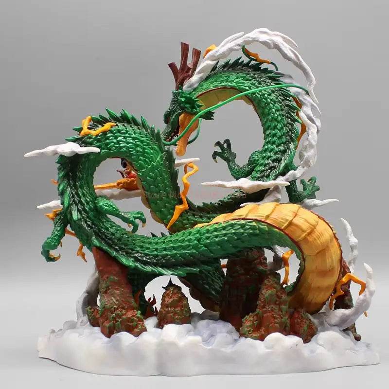 Dragon Ball Anime Figure 22cm Shenron Goku PVC Statue - ToylandEU
