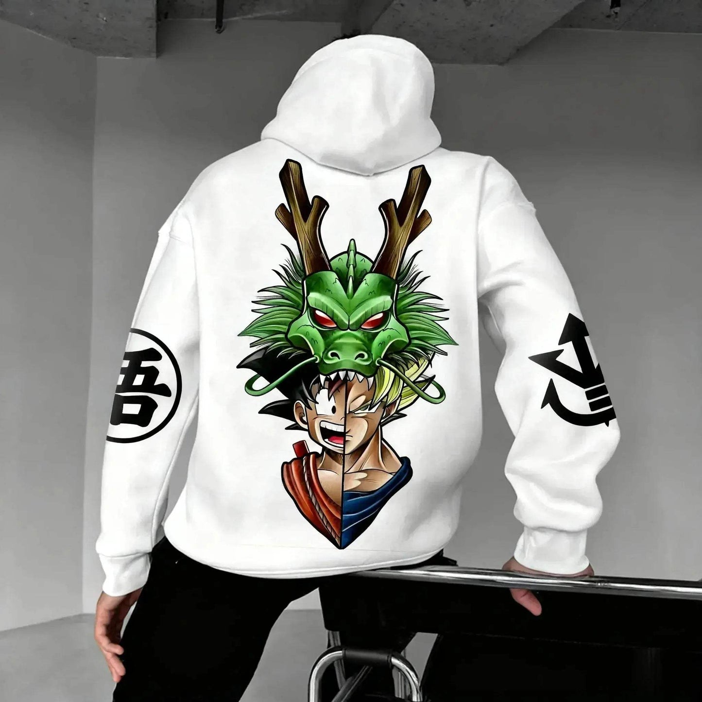 Dragon Ball Anime Hoodie Unisex Oversized Streetwear Pullover - ToylandEU