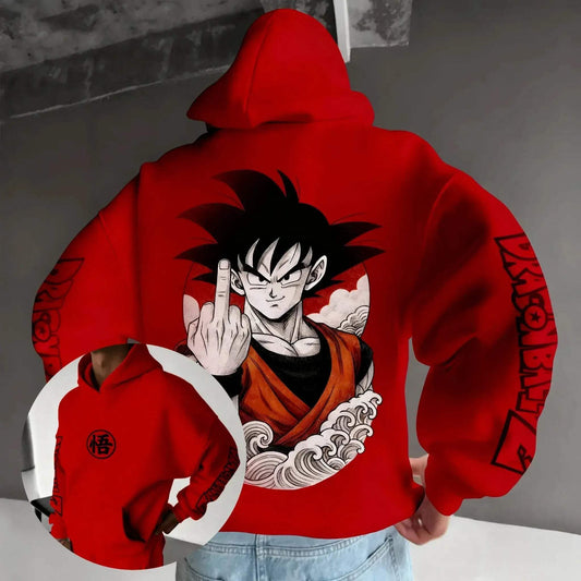  Dragon Ball Anime Hoodie Unisex Oversized Streetwear -  ToylandEU™
