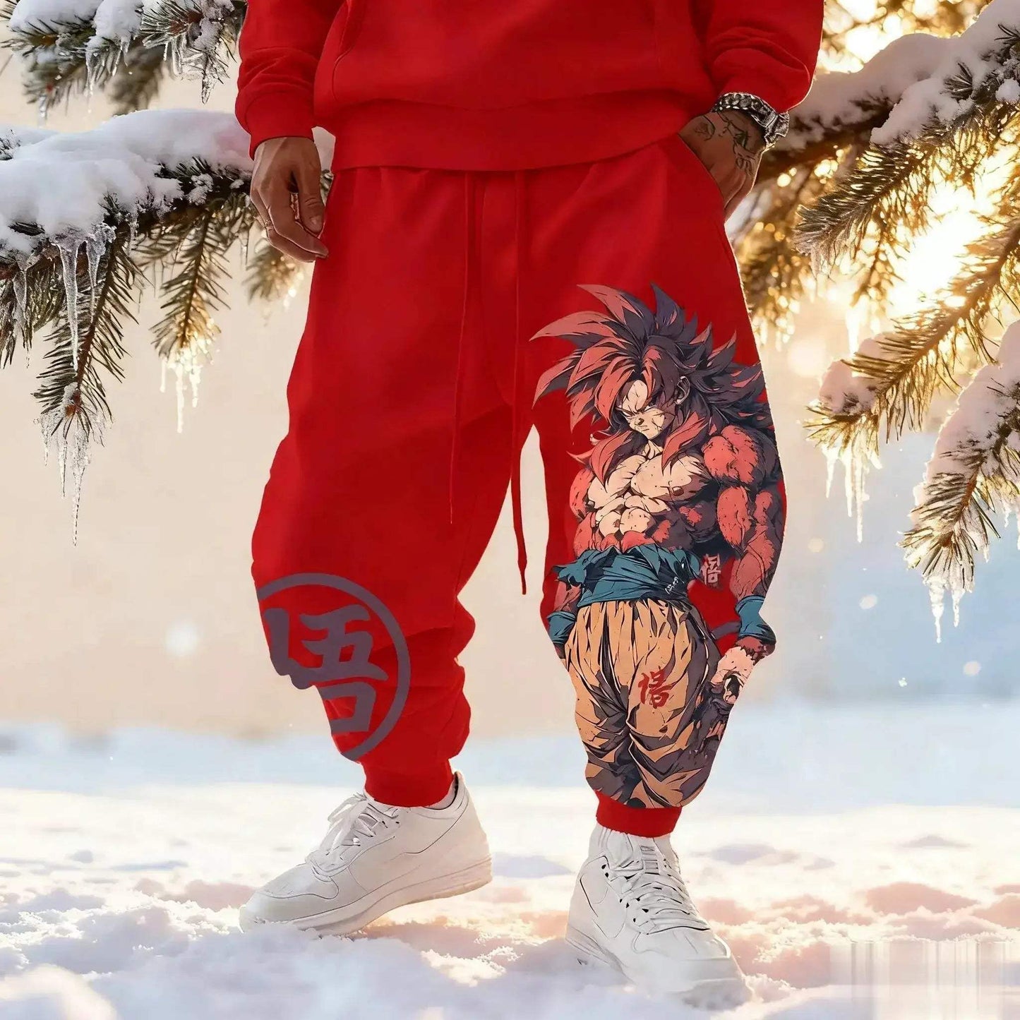 Dragon Ball Anime Pants For Men Winter Ready Casual Style - ToylandEU
