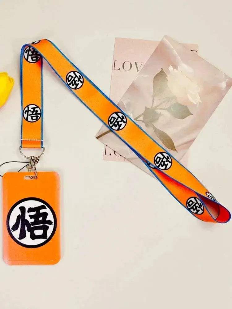 Dragon Ball Credential Holder Anime Lanyards Neck Strap For Card Badge Keychain Accessories Gifts - ToylandEU