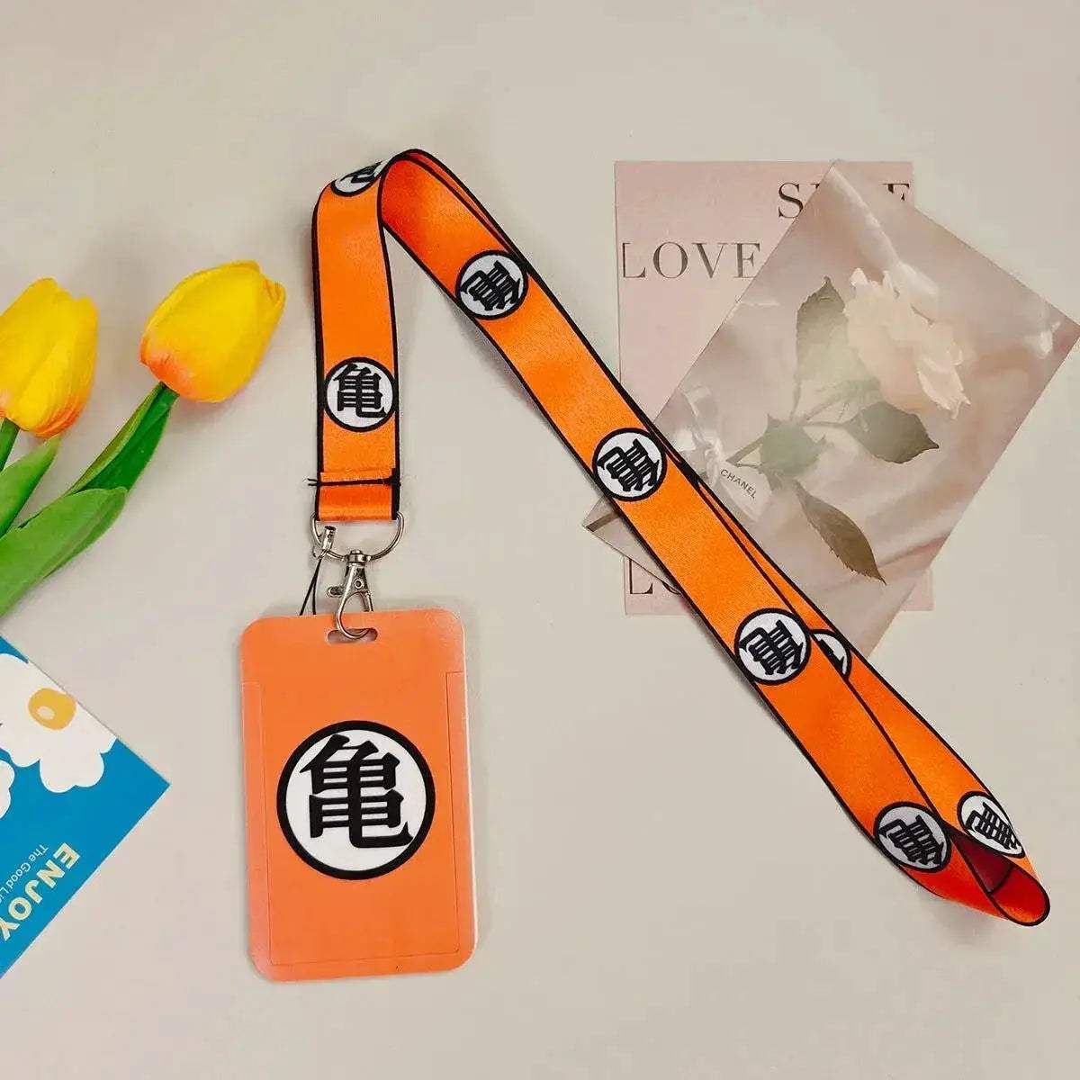 Dragon Ball Credential Holder Anime Lanyards Neck Strap For Card Badge Keychain Accessories Gifts - ToylandEU