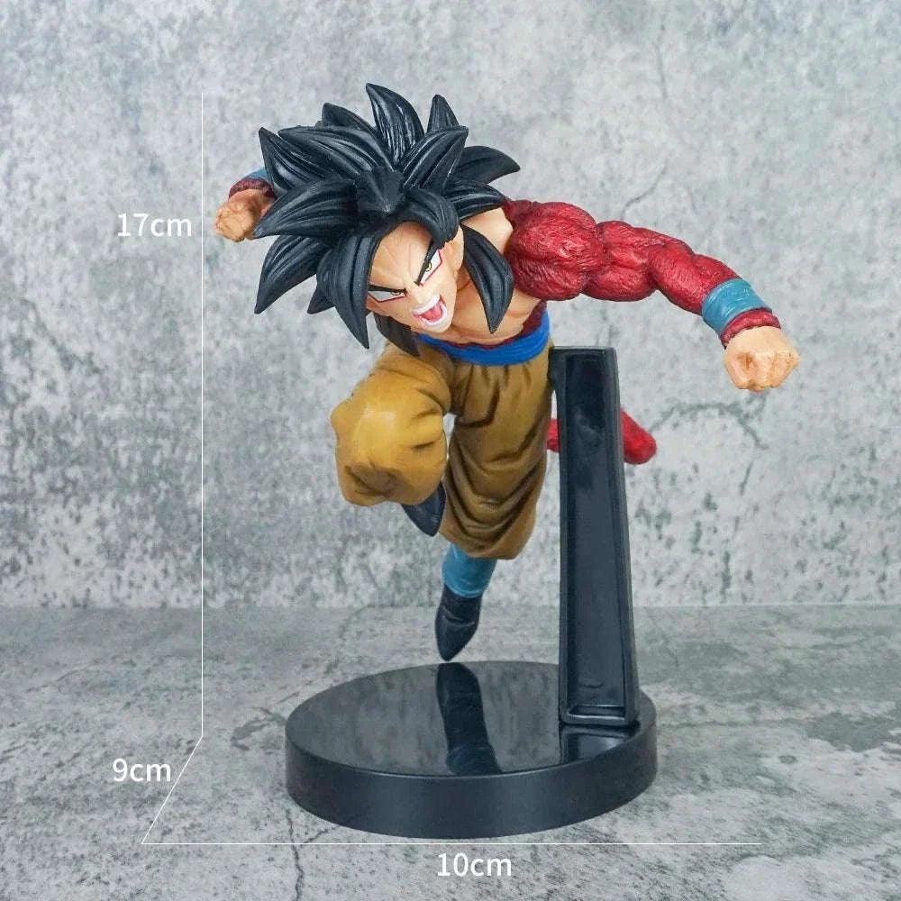 Dragon Ball Figurines SSJ4 Gogeta Premium PVC Set