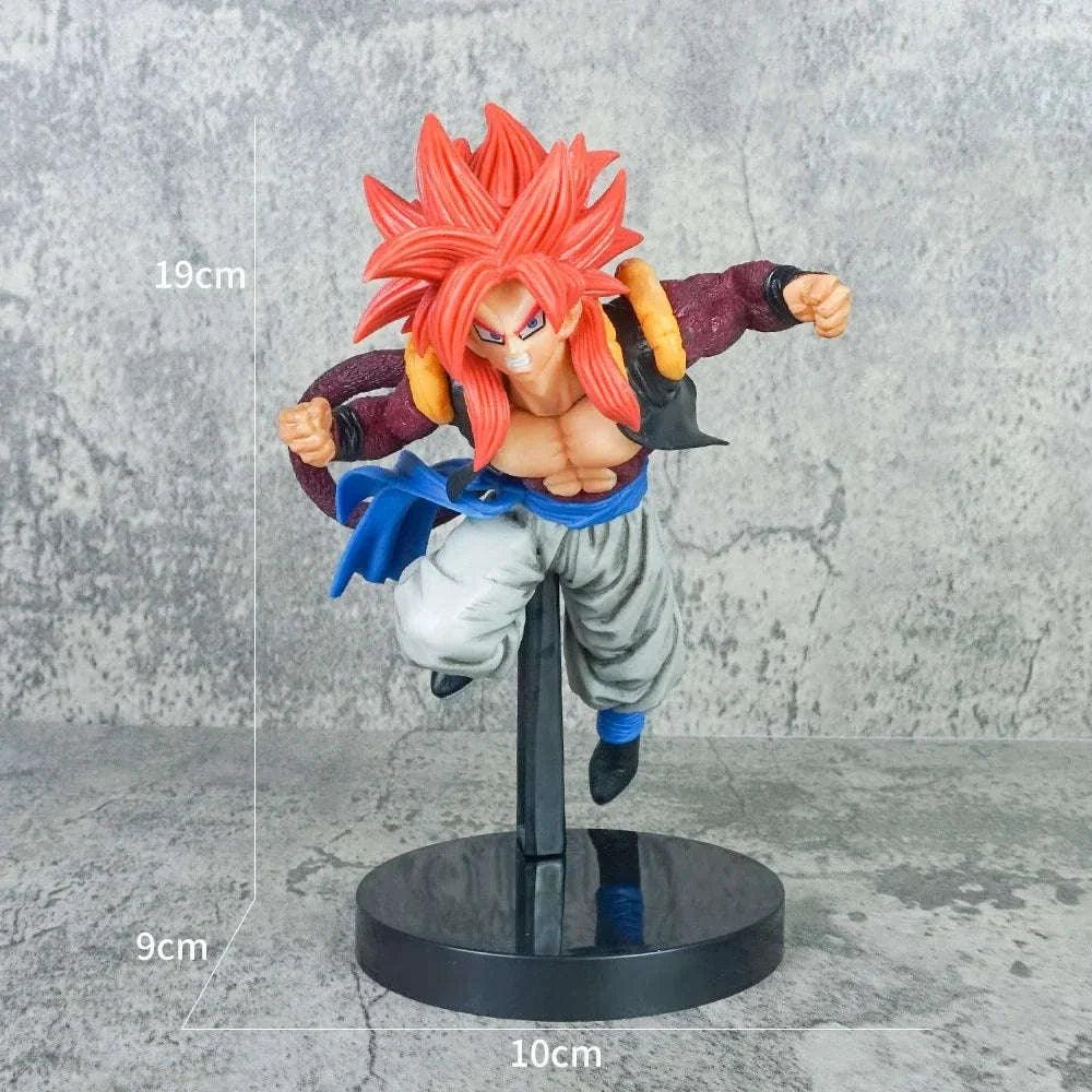 Dragon Ball Figurines SSJ4 Gogeta Premium PVC Set