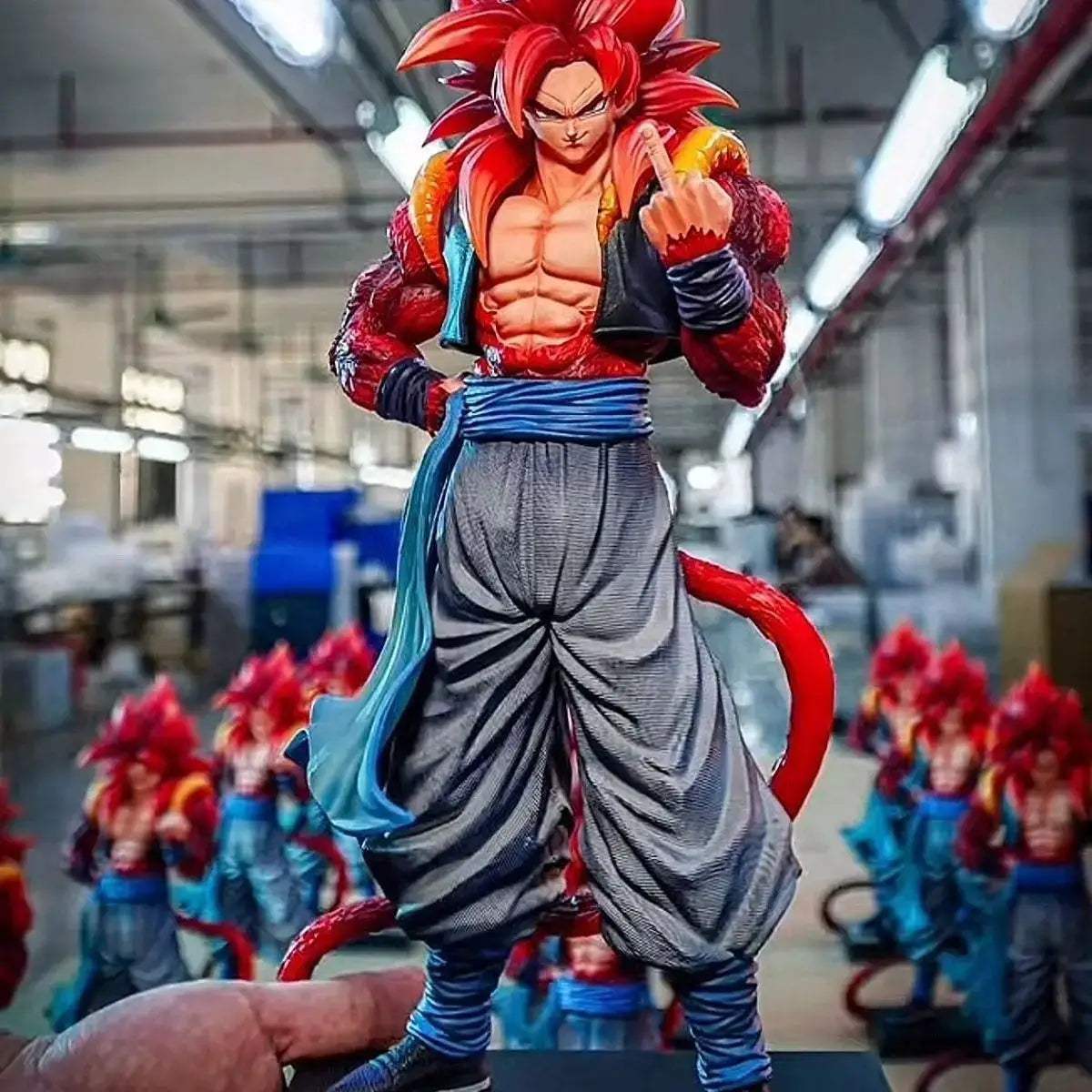 Dragon Ball Gogeta SSJ4 Action Figure 34cm PVC Collectible - ToylandEU