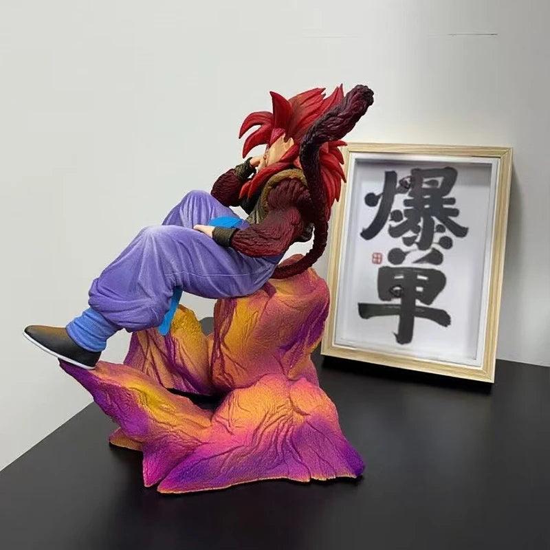  Dragon Ball Gogeta SSJ4 Statue | Sitting | Toylandeu™ 