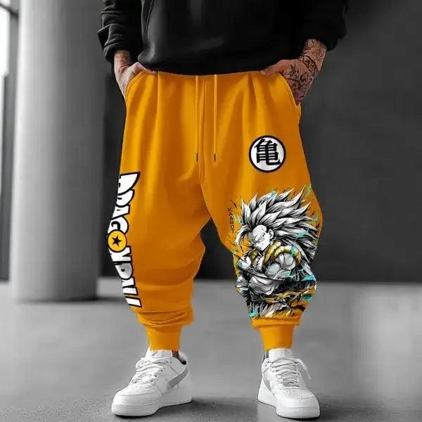 Dragon Ball Goku 3D Print Joggers|Quick Dry|Toylandeu™