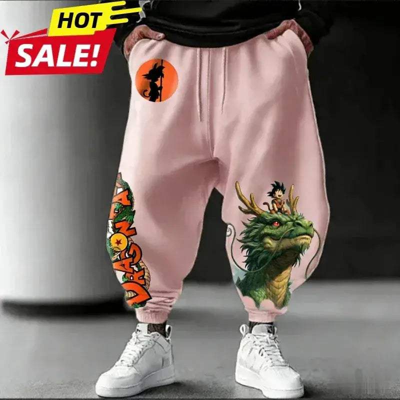 Dragon Ball Goku Anime Sweatpants Unisex Durable Winter Streetwear - ToylandEU
