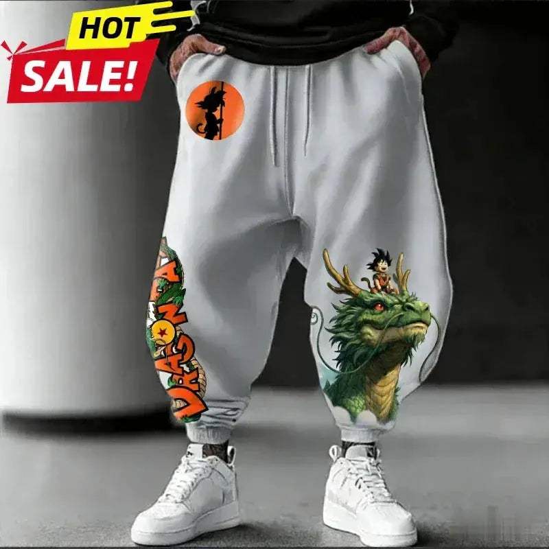 Dragon Ball Goku Anime Sweatpants Unisex Durable Winter Streetwear - ToylandEU