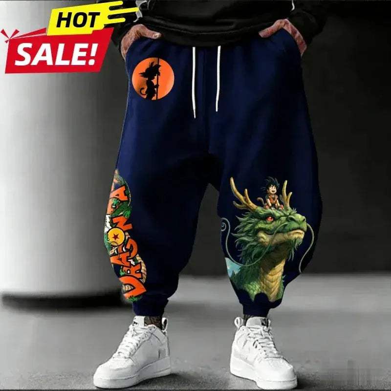 Dragon Ball Goku Anime Sweatpants Unisex Durable Winter Streetwear - ToylandEU