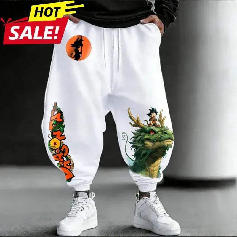 Dragon Ball Goku Anime Sweatpants Unisex Durable Winter Streetwear - ToylandEU
