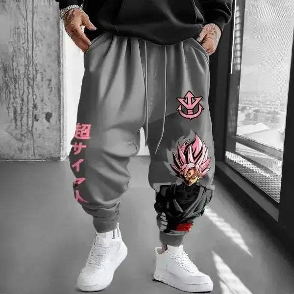 Dragon Ball Goku Cotton Joggers With Wide Leg Comfort - ToylandEU