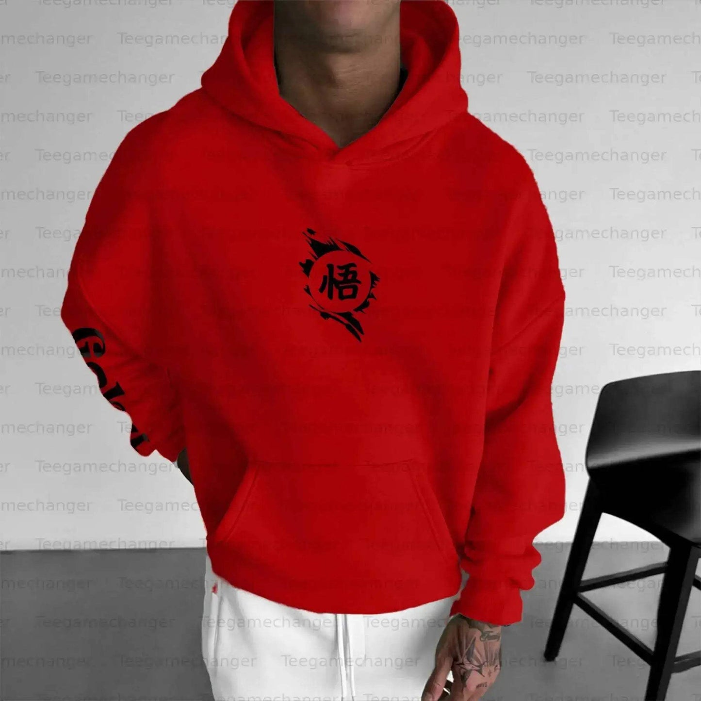 Dragon Ball Goku Red Hoodie And Jogger Set For Cosplay - ToylandEU