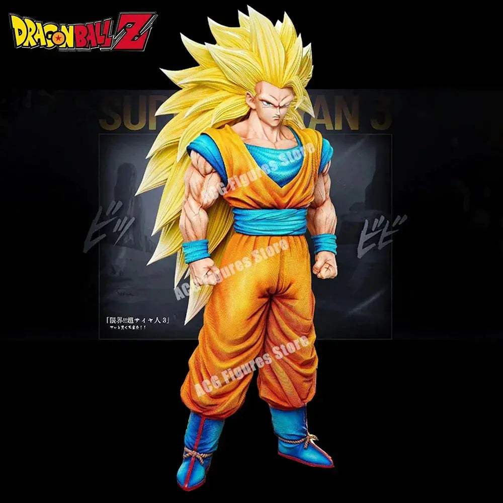 Dragon Ball Goku Super Saiyan 3 PVC Collectible Statue Figure - ToylandEU
