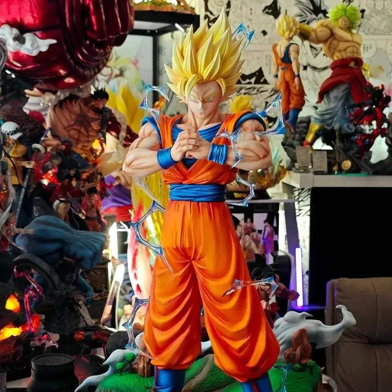 Dragon Ball Goku Super Saiyan Action Figure For Collectors - ToylandEU