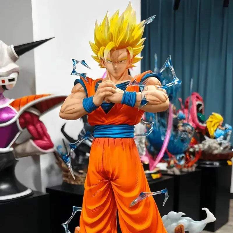 Dragon Ball Goku Super Saiyan Action Figure For Collectors - ToylandEU