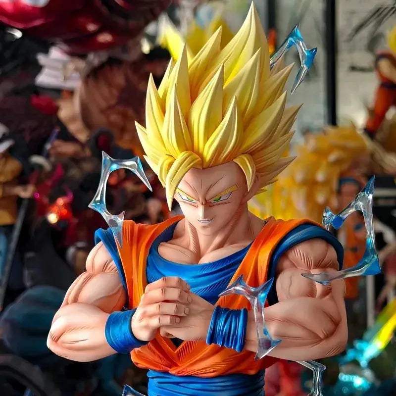 Dragon Ball Goku Super Saiyan Action Figure For Collectors - ToylandEU