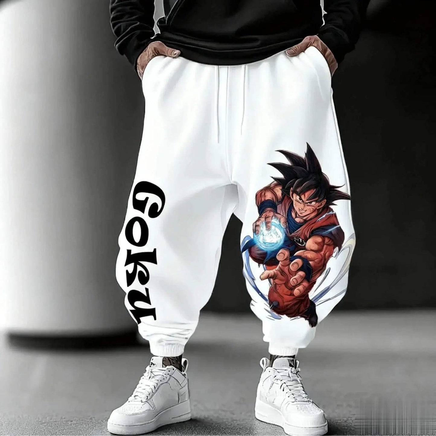 Dragon Ball Goku Sweatpants Unisex Y2K Streetwear Comfort Fit - ToylandEU
