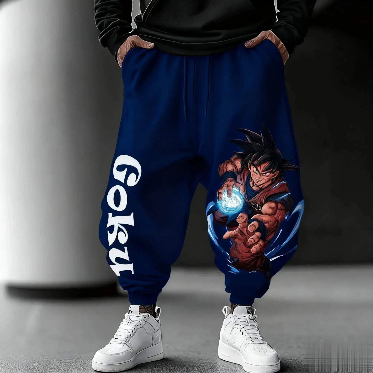 Dragon Ball Goku Sweatpants Unisex Y2K Streetwear Comfort Fit - ToylandEU