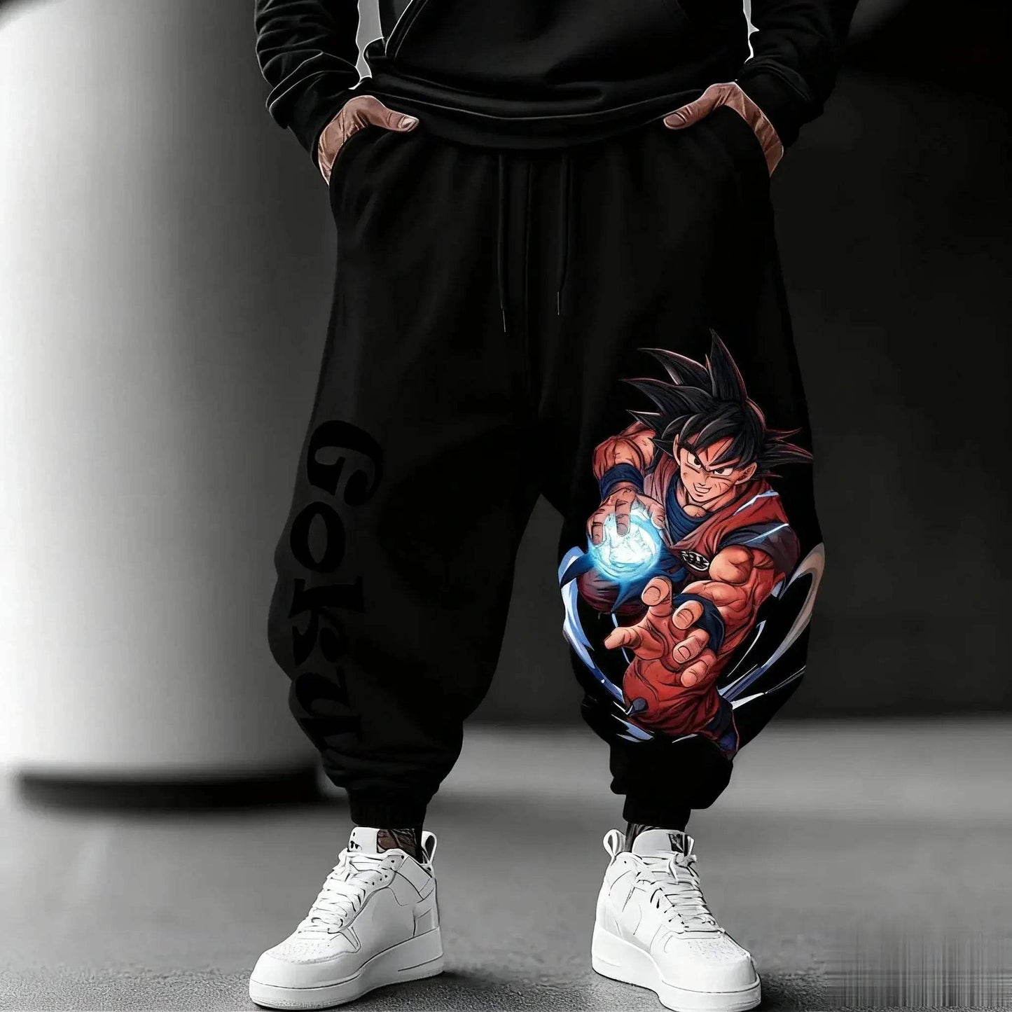 Dragon Ball Goku Sweatpants Unisex Y2K Streetwear Comfort Fit - ToylandEU