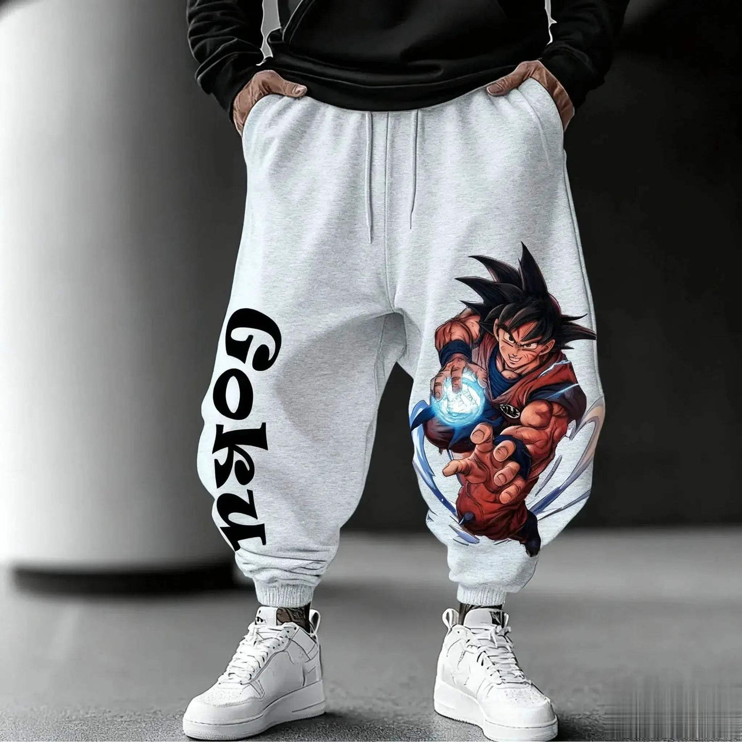 Dragon Ball Goku Sweatpants Unisex Y2K Streetwear Comfort Fit - ToylandEU