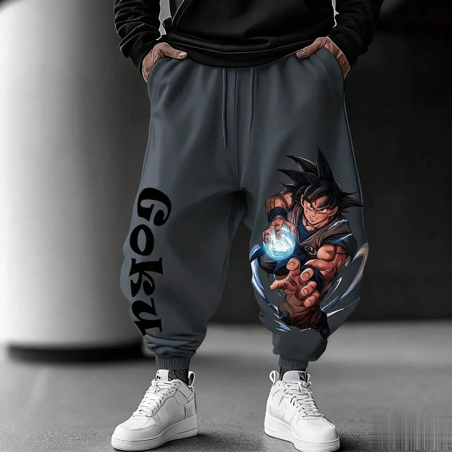 Dragon Ball Goku Sweatpants Unisex Y2K Streetwear Comfort Fit - ToylandEU