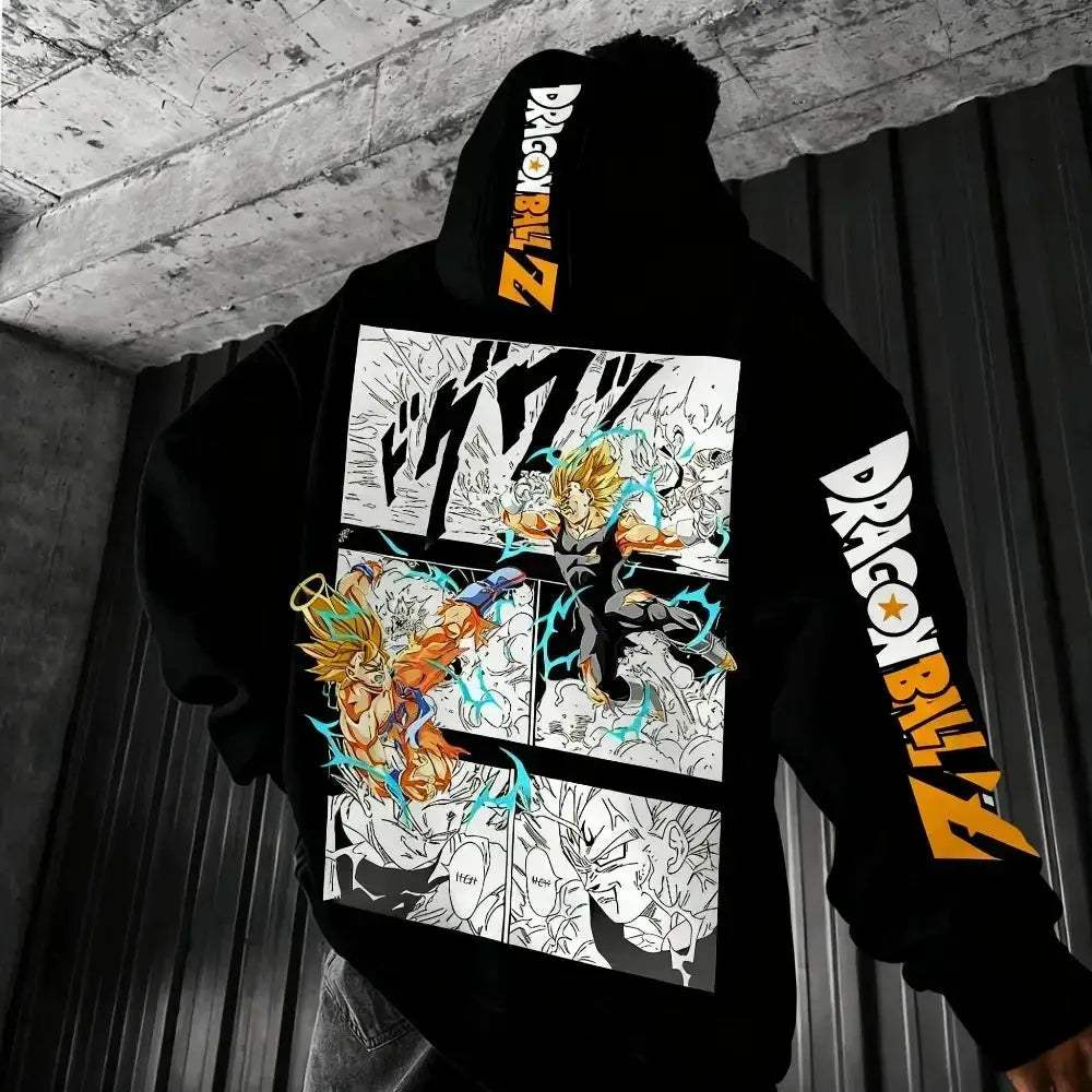 Dragon Ball Hoodie Co Branded Printed Unisex Durable Stitching - ToylandEU