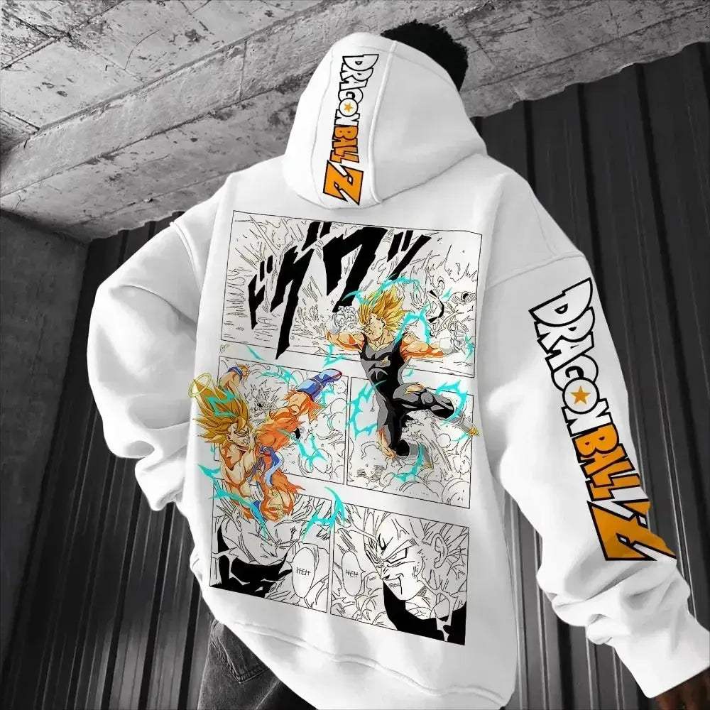Dragon Ball Hoodie Co Branded Printed Unisex Durable Stitching - ToylandEU