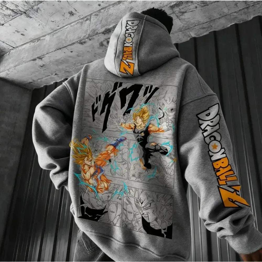 Dragon Ball Hoodie Co Branded Printed Unisex Durable Stitching - ToylandEU
