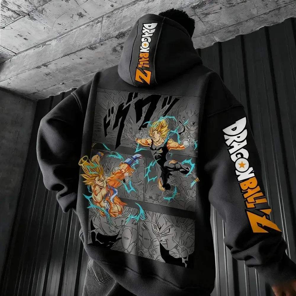 Dragon Ball Hoodie Co Branded Printed Unisex Durable Stitching - ToylandEU
