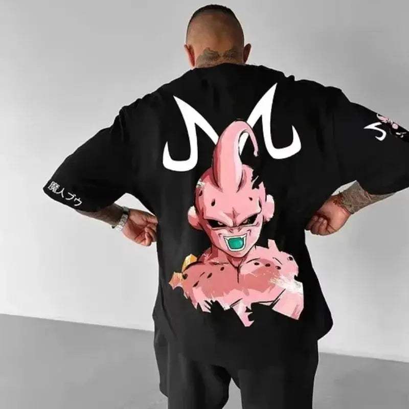Dragon Ball Hoodie Majin Buu Anime Streetwear Unisex Casual - ToylandEU
