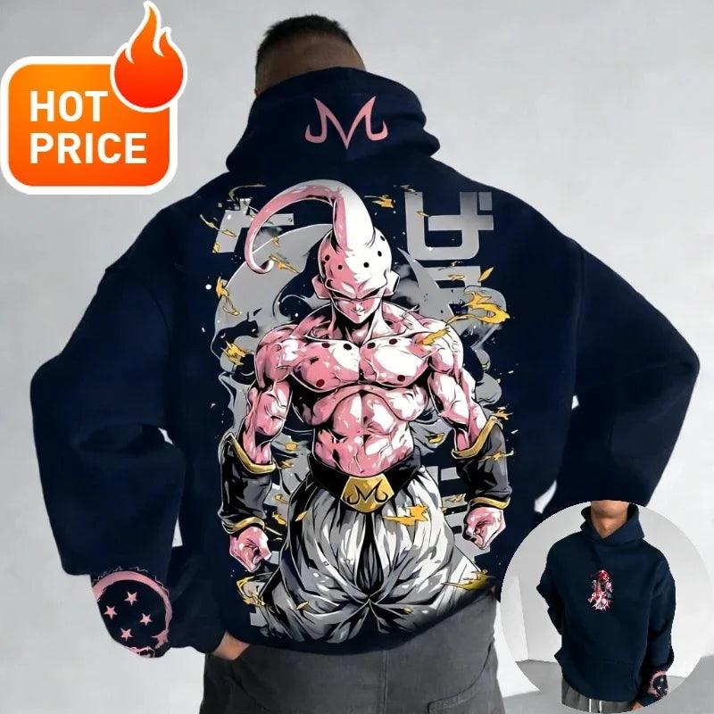 Dragon Ball Hoodie: Oversized Majin Buu | Toylandeu