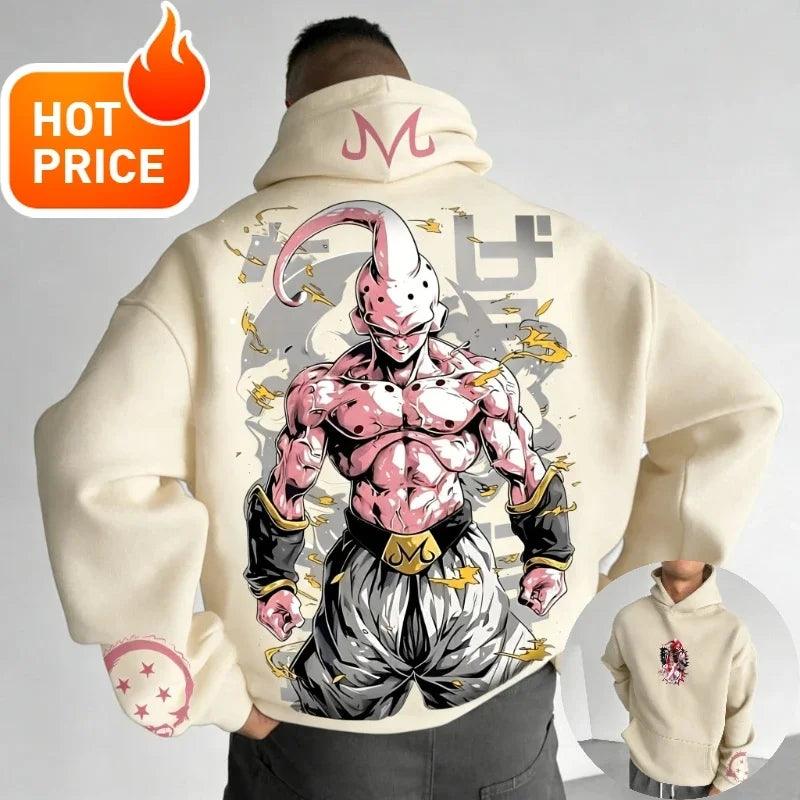 Dragon Ball Hoodie: Oversized Majin Buu | Toylandeu