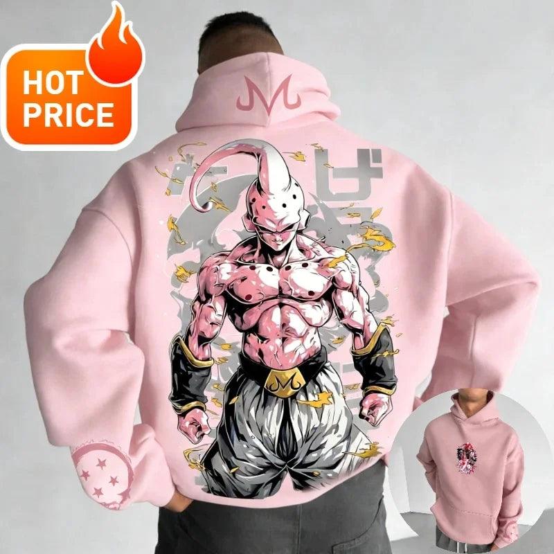 Dragon Ball Hoodie: Oversized Majin Buu | Toylandeu