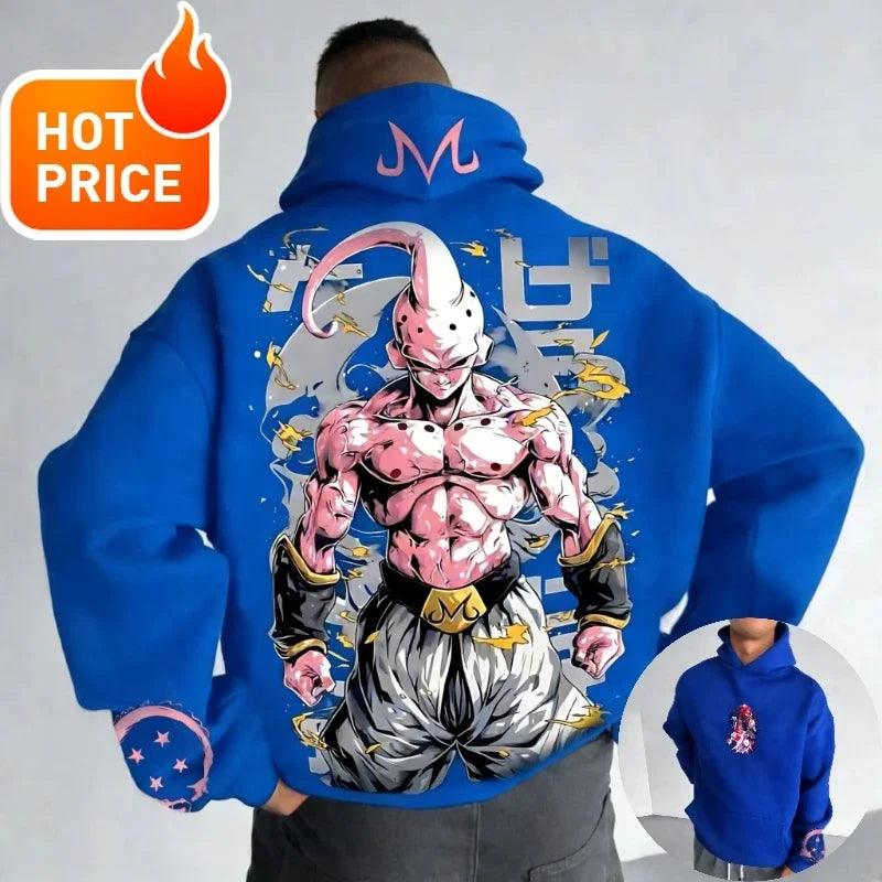 Dragon Ball Hoodie: Oversized Majin Buu | Toylandeu