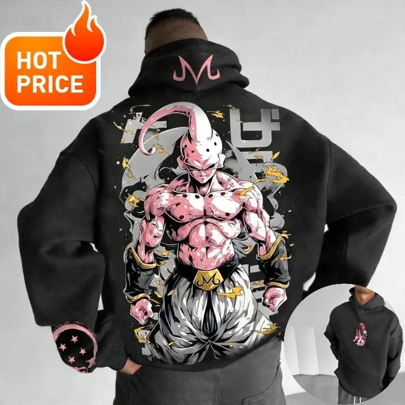 Dragon Ball Hoodie: Oversized Majin Buu | Toylandeu