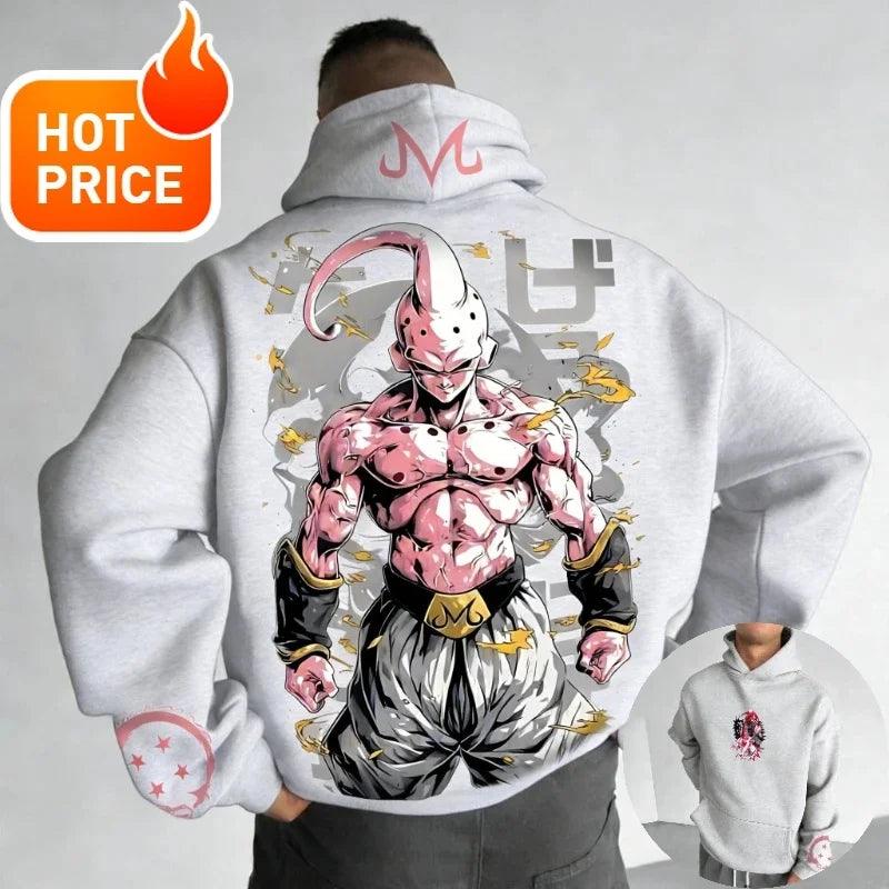 Dragon Ball Hoodie: Oversized Majin Buu | Toylandeu