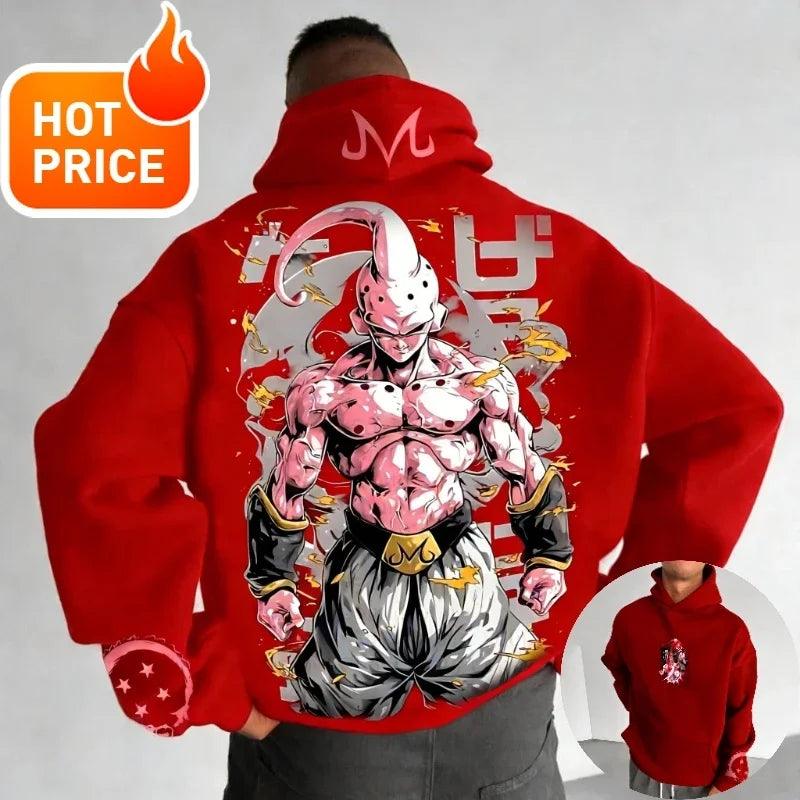 Dragon Ball Hoodie: Oversized Majin Buu | Toylandeu