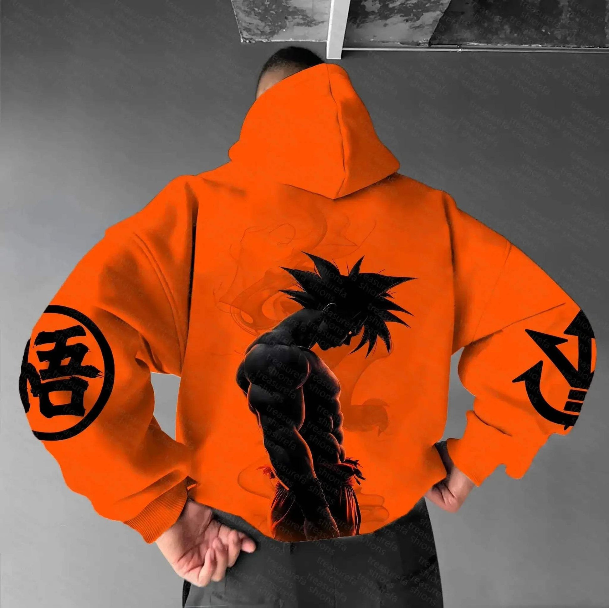 Dragon Ball Hoodie Unisex Soft Breathable Stretchy Pullover - ToylandEU
