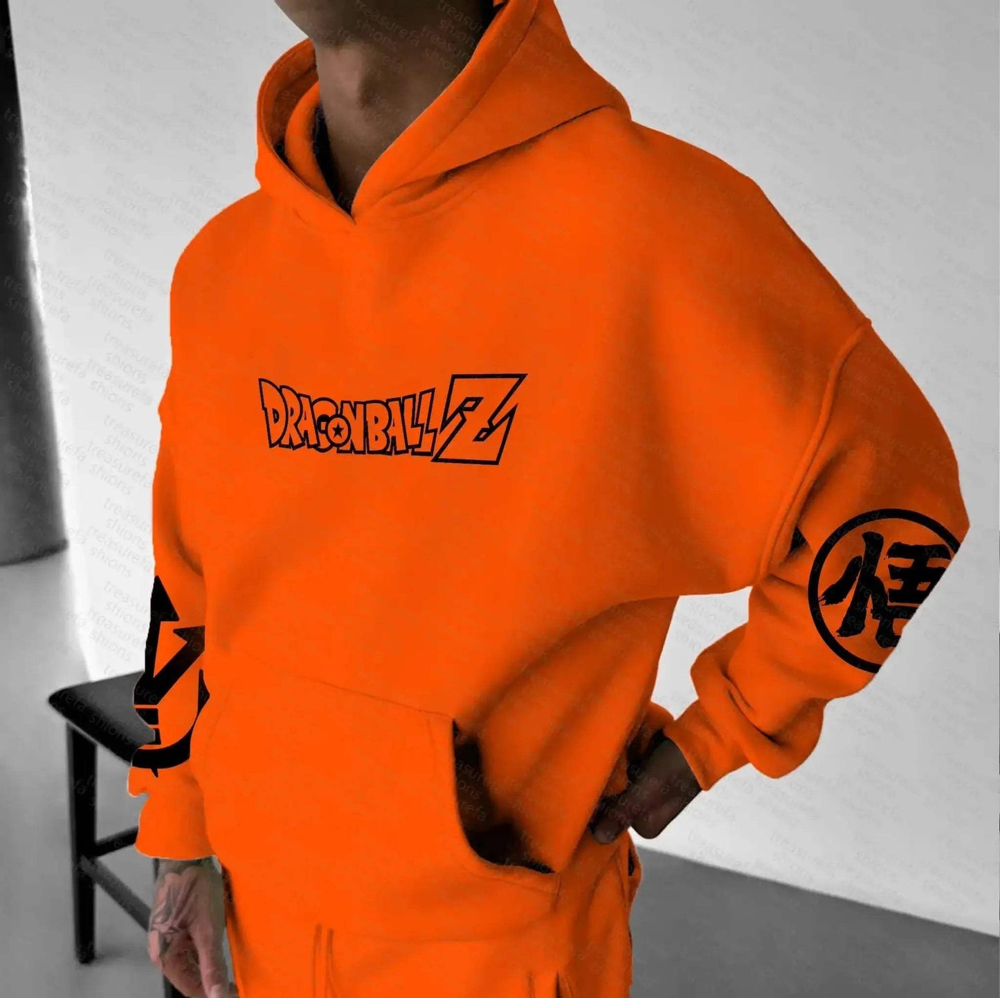 Dragon Ball Hoodie Unisex Soft Breathable Stretchy Pullover - ToylandEU