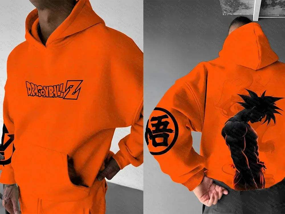 Dragon Ball Hoodie Unisex Soft Breathable Stretchy Pullover - ToylandEU