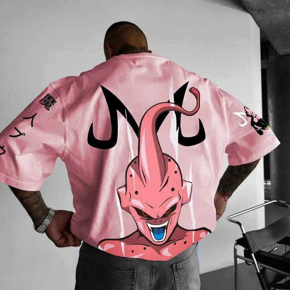 Dragon Ball Majin Buu Graphic Tee Unisex Oversized - ToylandEU