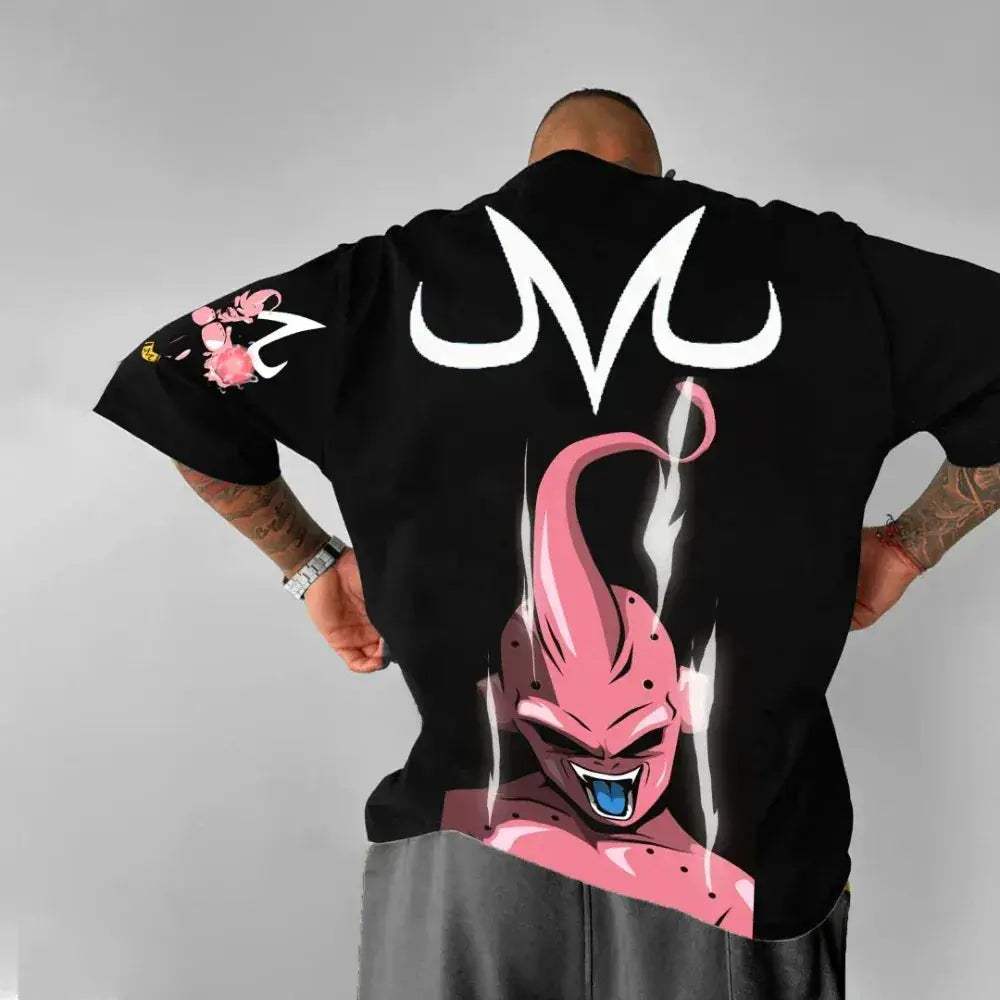 Dragon Ball Majin Buu Graphic Tee Unisex Oversized - ToylandEU