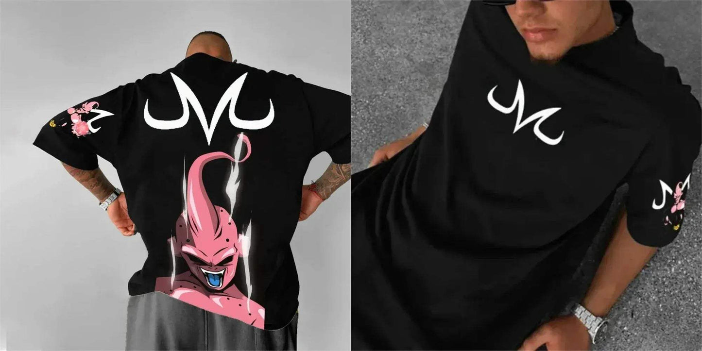 Dragon Ball Majin Buu Graphic Tee Unisex Oversized - ToylandEU