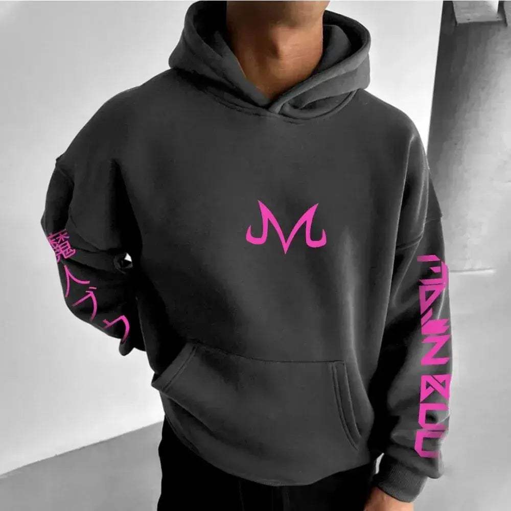 Dragon Ball Majin Buu Hoodie Sweatshirt Premium Cotton Blend - ToylandEU