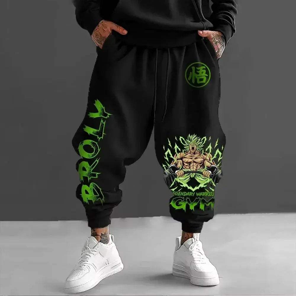 Dragon Ball Majin Buu Jogger Pants Cotton Anime Sportswear - ToylandEU