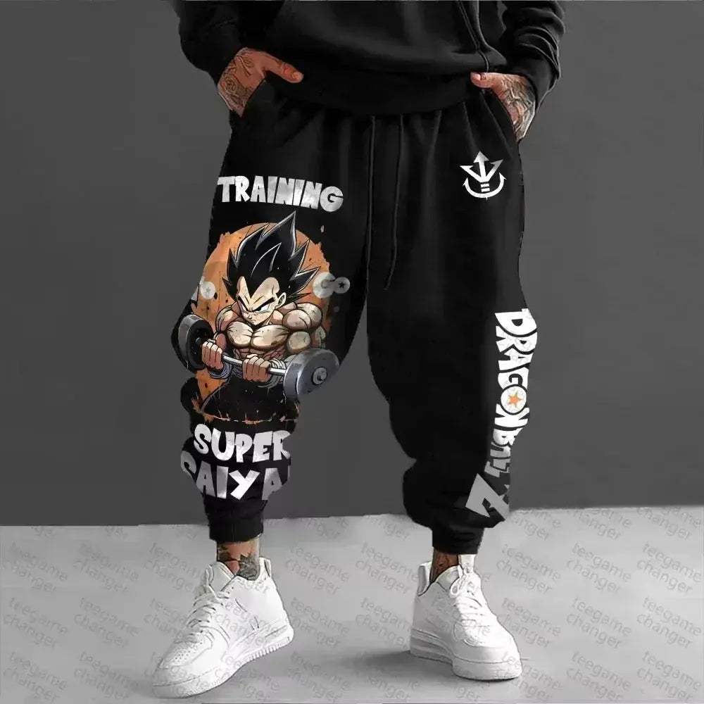 Dragon Ball Majin Buu Jogger Pants Cotton Anime Sportswear - ToylandEU