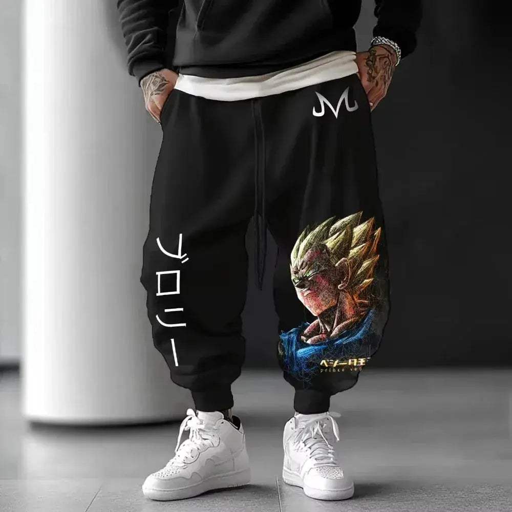 Dragon Ball Majin Buu Jogger Pants Cotton Anime Sportswear - ToylandEU