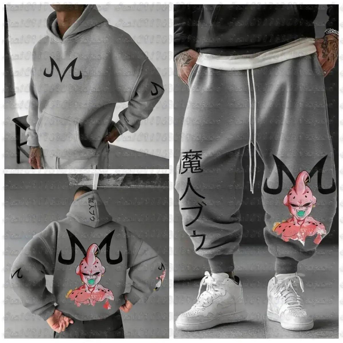  Dragon Ball Majin Buu Jogger Suit For Men Durable -  ToylandEU™