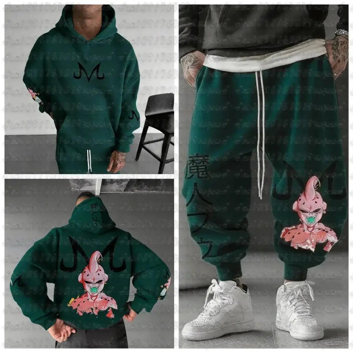  Dragon Ball Majin Buu Jogger Suit For Men Durable -  ToylandEU™